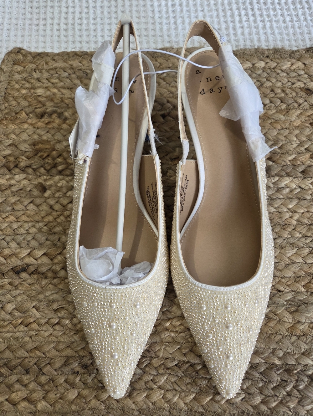 A New Day Beaded Heels Size 9